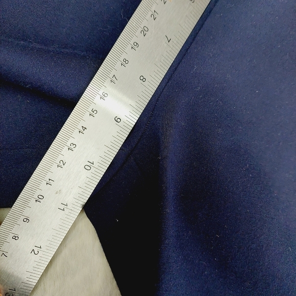 Talbots Soho Blue Solid Shadow Heather Leggings P3932 - Picture 7 of 11